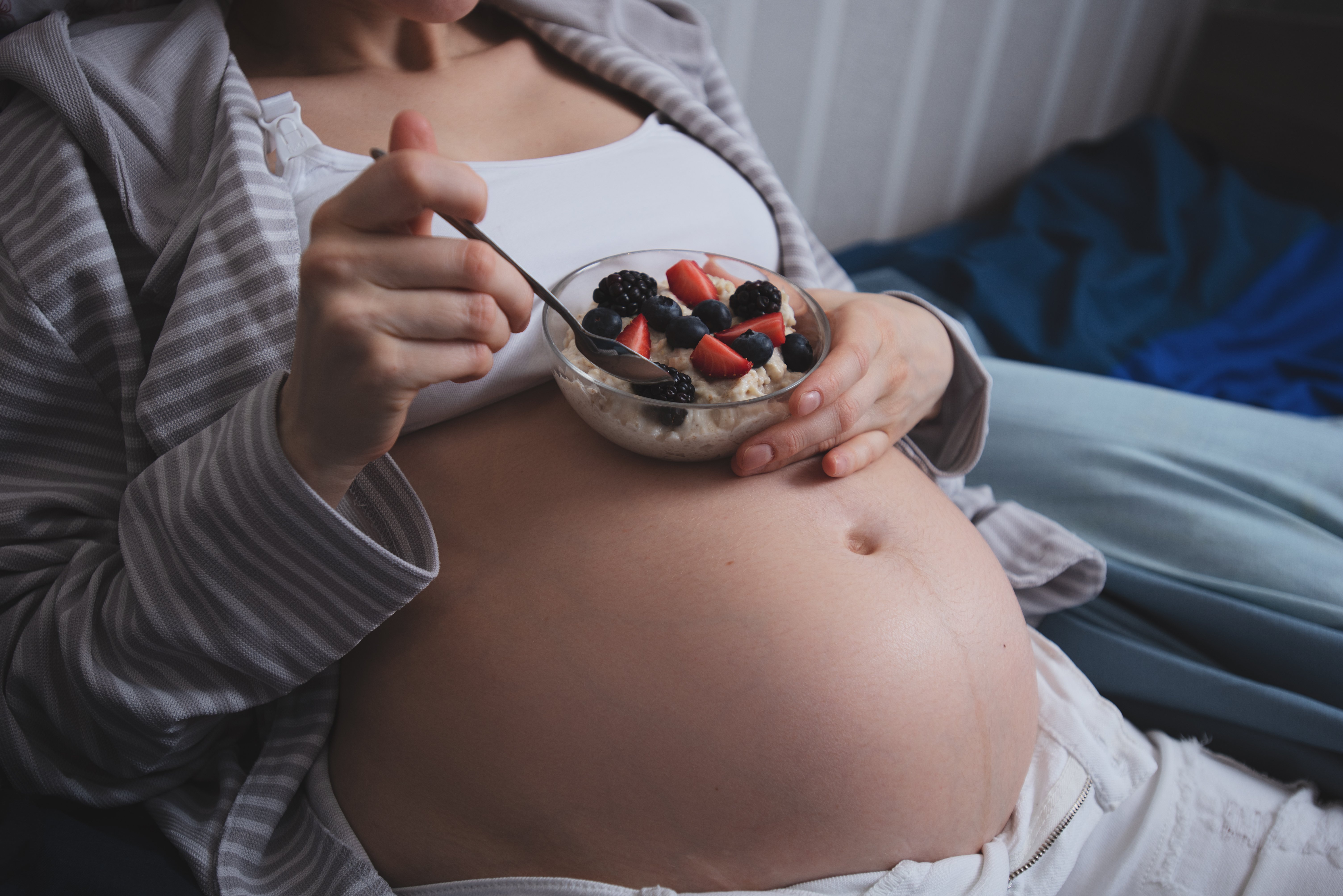 Alimentación saludable para madres gestantes